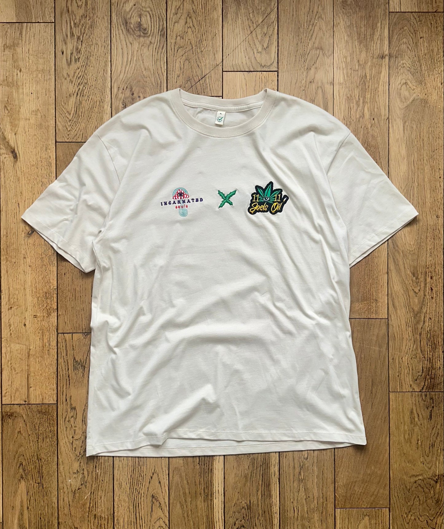 Earth Guardian HND x IS Beige T-shirt—Limited Edition
