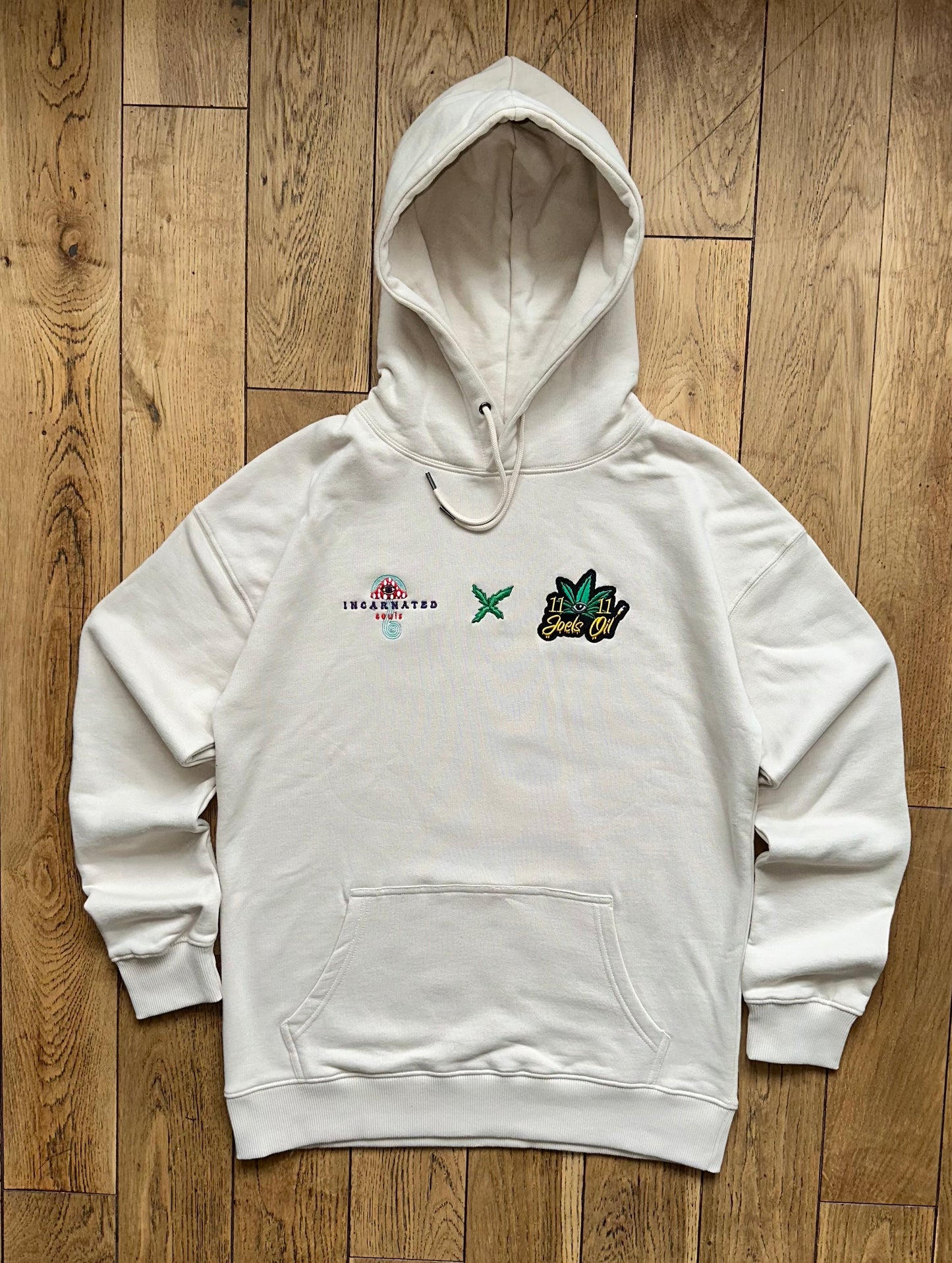 Earth Guardian HND x IS Beige Hoody—Limited Edition