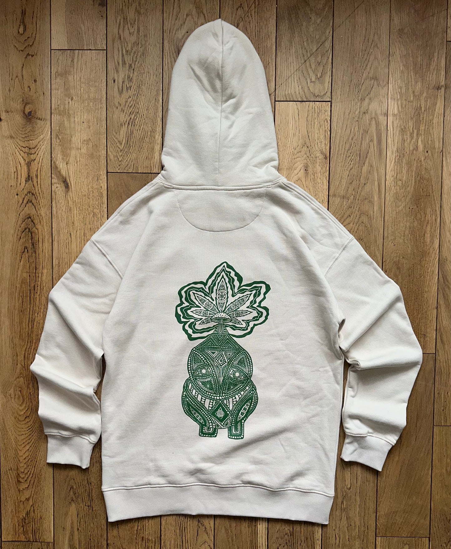 Earth Guardian HND x IS Beige Hoody—Limited Edition